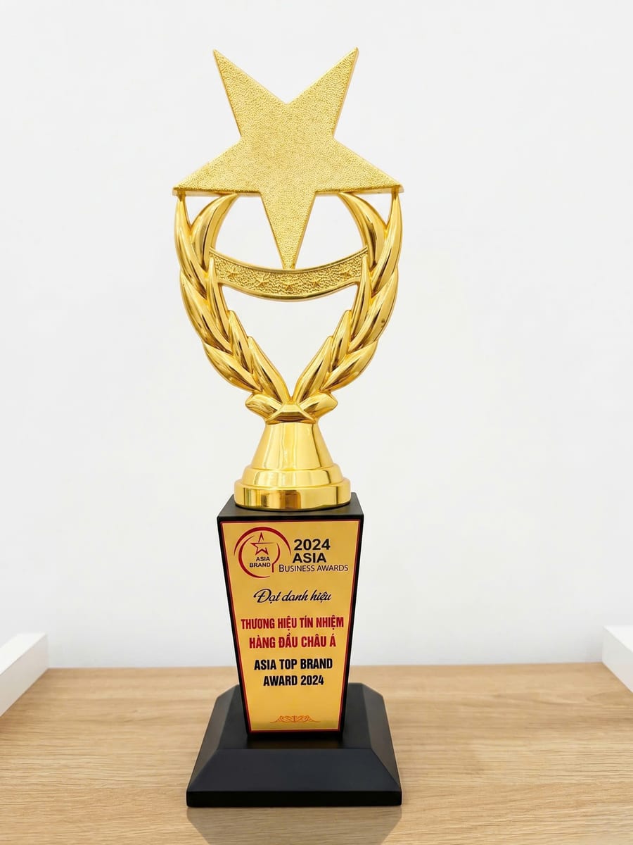 Cúp Asia Top Brand Award 2024 của Nệm Đông Nam Á